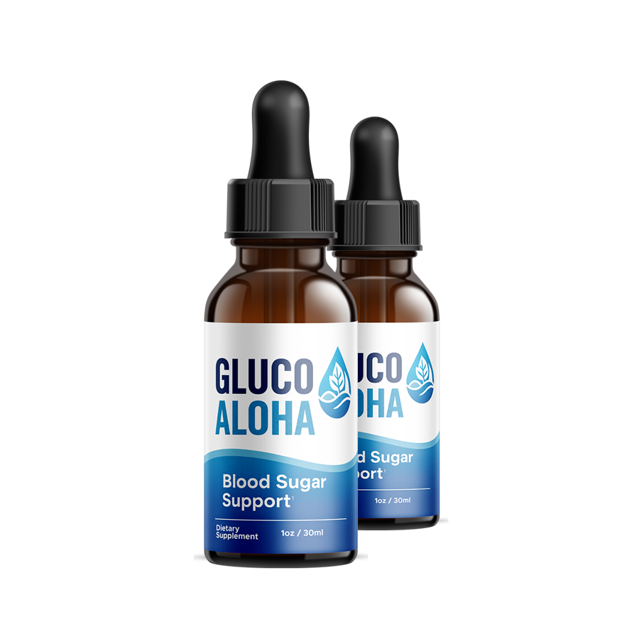 GlucoAloha 2 bottles