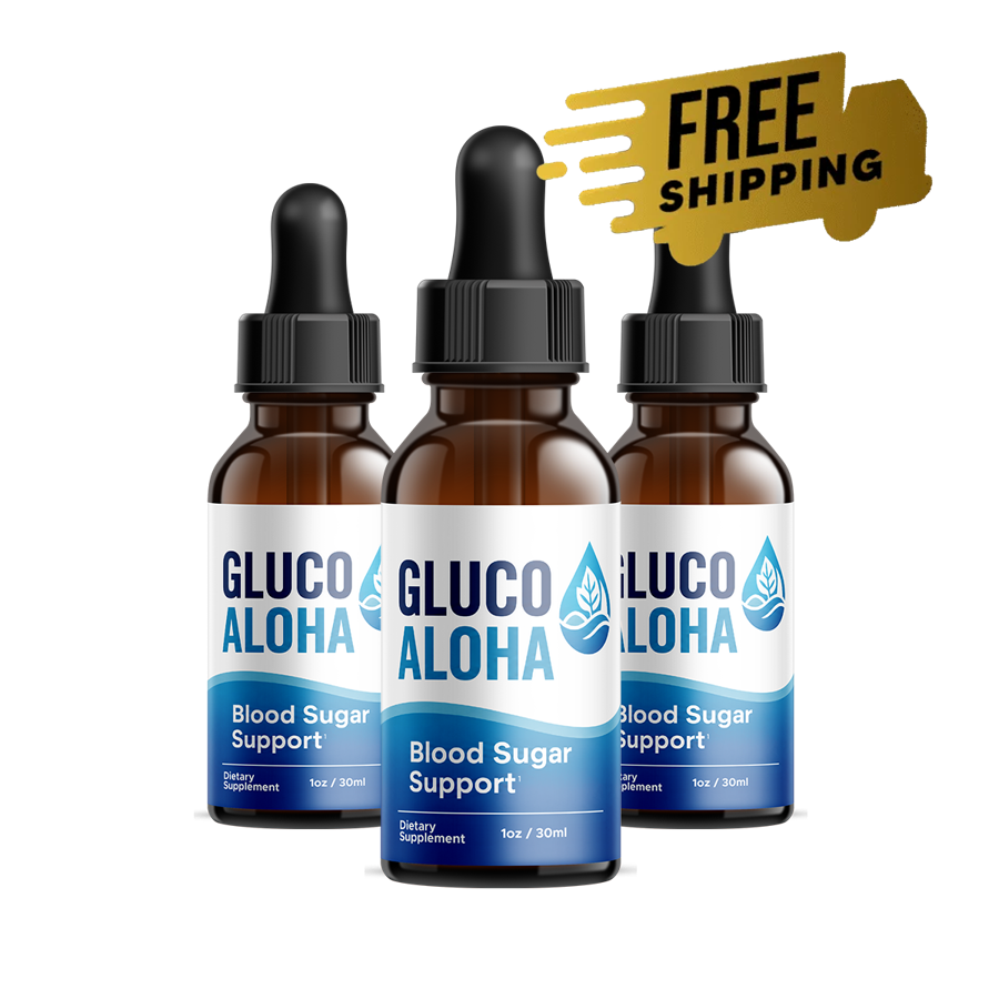 GlucoAloha blood sugar support drops